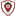 Shield with location icon